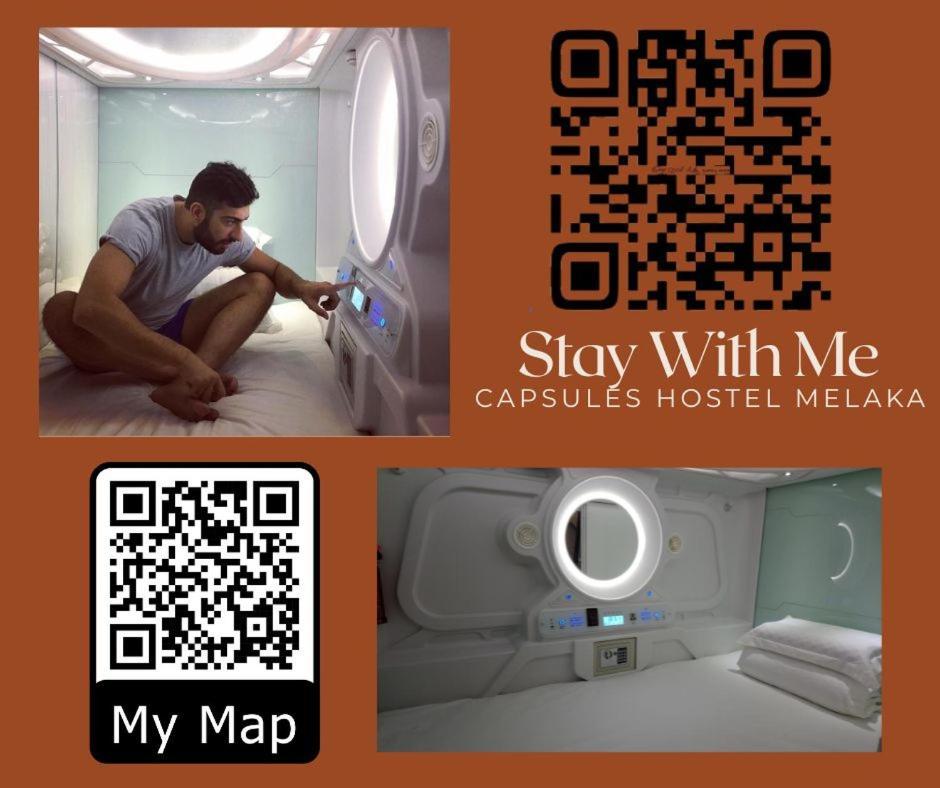 Stay With Me Capsules Hostel Malacca Eksteriør bilde
